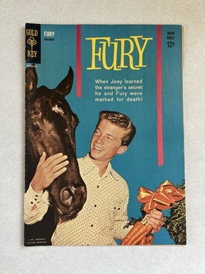 Fury No. 1 Gold Key November 1962 VF But Page Pics! Nice Comic Pics!