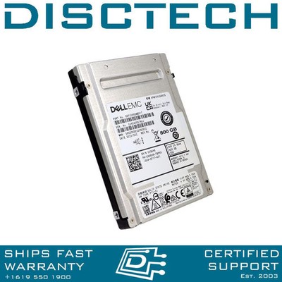Dell X96H8 / Kioxia KPM7XVUG960G 800GB 24Gbps Mixed Use 2.5in Enterprise SAS SSD