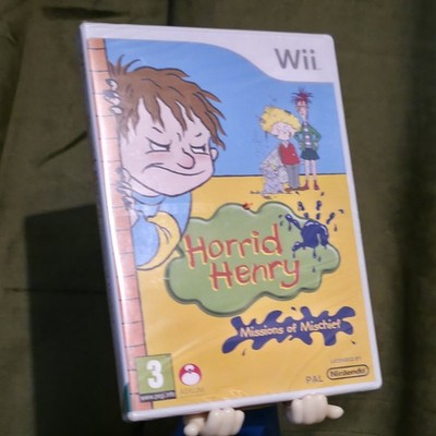 Horrid Henry Missions Of Mischief Nintendo Wii BRANDNEU SEALED 2009 PAL