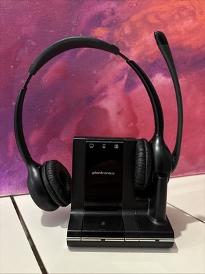 Plantronics Savi W720A Binaural UC kabelloses DECT-Headset USB Bluetooth Telefon