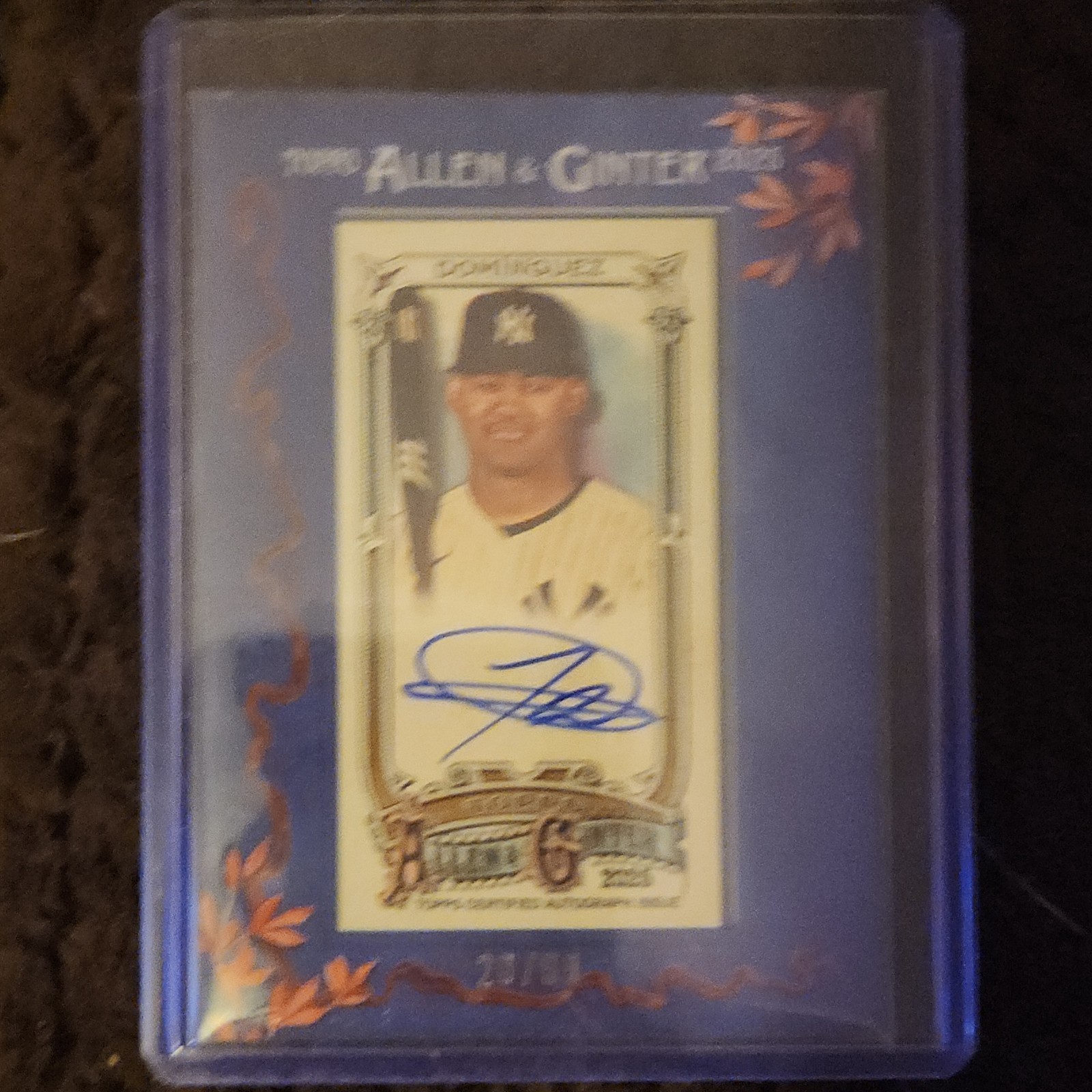 Topps 2024 Allen & Ginter Mini Autographs Jasson Dominguez Yankees Auto MA