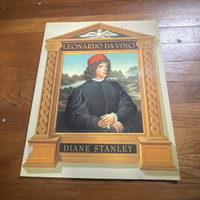 Leonardo Da Vinci by Diane Stanley Paperback Trophy Picture Book HarperTrophy