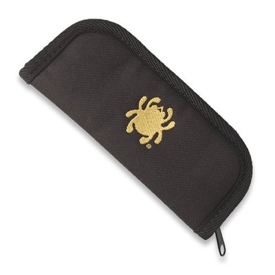 Spyderco Large Pouch Padded Black Nylon Zip Case C12NC, Tasche