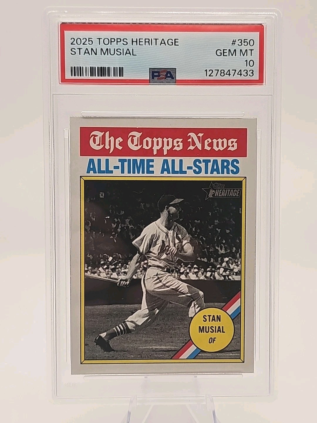 2025 Topps Topps Heritage #350 Stan Musial front