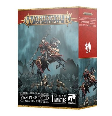 Soulblight Gravelords: Vampire Lord on Nightmare Steed Warhammer Age of Sigmar