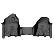 SMARTLINER SA0427 Front BLACK Floor Liners for Ram 1500 Ext/Crew