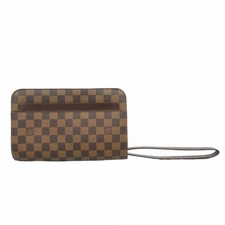 Louis Vuitton Clutch Damier Saint Ebene