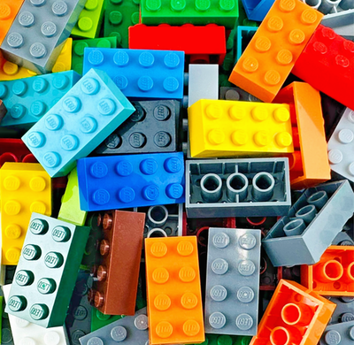 #ad #ad 100 LEGO 2x4 Bricks Mixed Colors Bulk Lot Random Buy More and Save #3001 $22.62