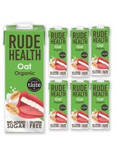 6 x 1 Litre Organic Oat Dairy Alt Milk 100% Natural Organic Drink Lactose Free