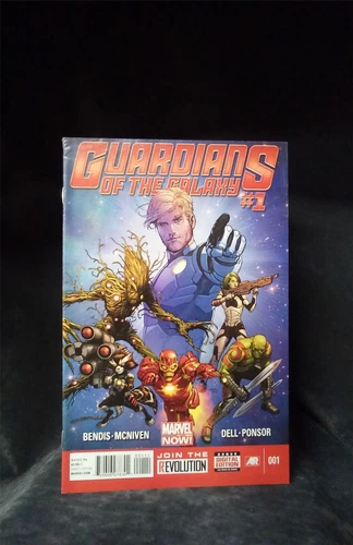 Guardians of the Galaxy #1 Steve McNiven Cover 2013 Marvel Comics Comic Book 