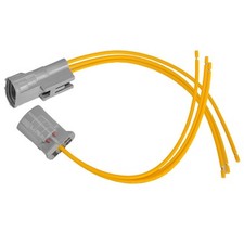 Fit for Toyota Corolla 2pcs alternator plug pigtail 3 wire harness connector,