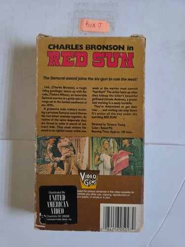 Red Sun (VHS, 1987) - Bild 2 von 9