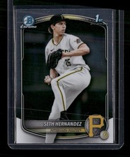 2025 Bowman Draft #BDC-25 Seth Hernandez Chrome 1st Prospect SS