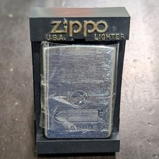 Excellent condition Zippo bullet lighter with a tough design