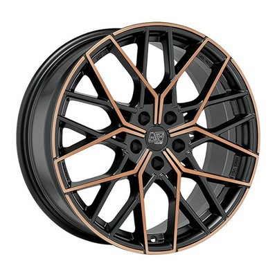 ALLOY WHEEL MSW MSW 74 FOR MERCEDES CLASSE A 2004-2012 8X19 5X112 MATT BLACK CO