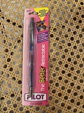 Vintage Pilot The Better Retractable Pen Blue Ink Fine Point Japan NOS