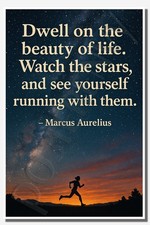 Courage speaks and also listens Winston Churchill Poster