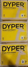 84 Count DYPER - Baby Diapers Size 3 - Plant Based Disposable Diapers for Day