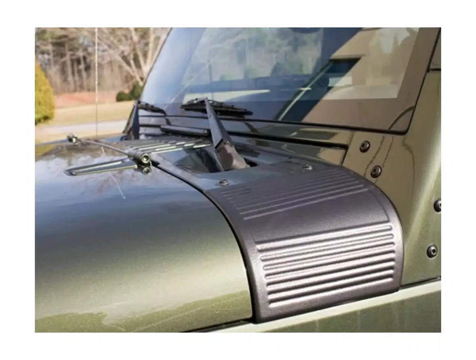 Rugged Ridge 11651.18 Body Armor Cowl Panel Fits 2007-2018 Wrangler JK/JKU Foto 2 de 4