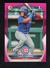 2023 Bowman Prospects Fuchsia 241/299 Pedro Ramirez Pedro Ramírez #BP-2 r0j