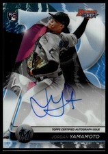 2020 Bowman's Best #B20-JY Jordan Yamamoto Best of 2020 Autographs RC