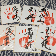 Printed Sumo Handprint 6 Set Chiyonofuji Taka...