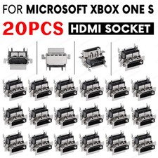 20PCS HDMI Port Replacement Connector Socket Repair Part for Xbox One S Console