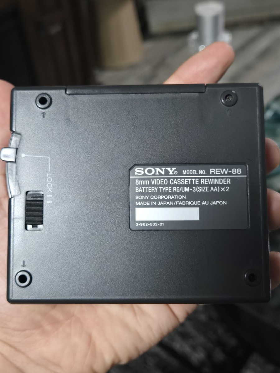 Sony Rew-88 8mm Video Cassette Rewinder for sale online | eBay