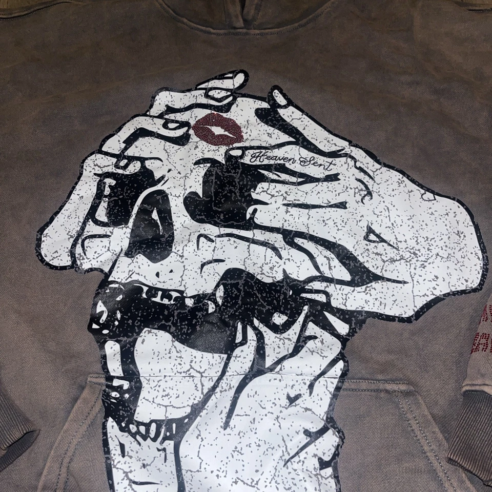 RARO %100 Vintage Años 90 Ed Hardy/Estilo Aflicción Foto 3 de 4