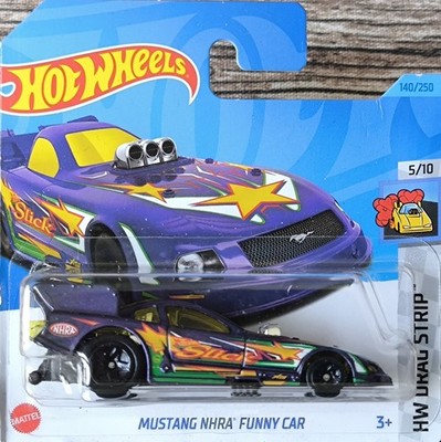 Mustang NHRA Funny Car - Hot Wheels 2023 - Drag Strip - Neu Ovp
