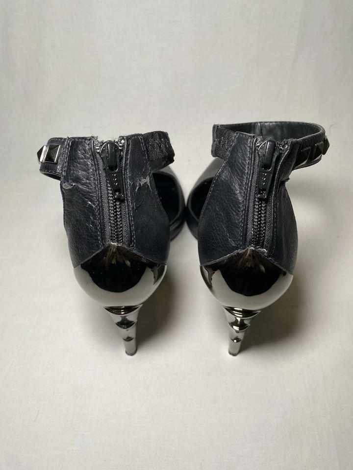 Bomba Demonia Voltage 06 Ankle-Strap d'Orsay tamanho 10 - Imagem 3 de 4