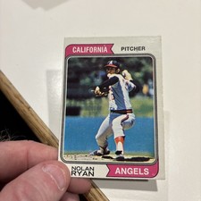 Topps 1974 Nolan Ryan #20 California Angels Baseball MLB Base Set