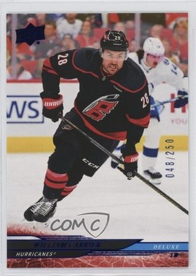 2024-25 Upper Deck Extended Series Deluxe 48/250 William Carrier #520 0l4c