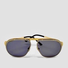 Cartier Black CT0035S Santos de Cartier Aviator Sunglasses