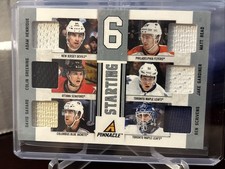 2011-12 Pinnacle Starting 6 Jersey Henrique Savard Read Scrivens