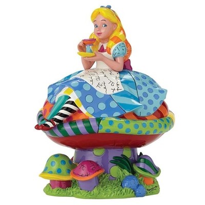 SELTEN BRANDNEU VERPACKT WALT DISNEY BRITTO ALICE IM WUNDERLAND AUF PILZ 4049693