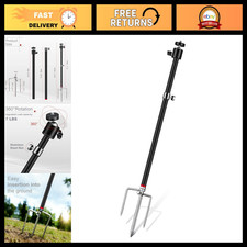 3-in-1 Adjustable Game  Trail Camera Stand Mount, 360  Rotation, 16"-31" Height