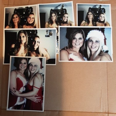 Job Lot of 6 Glamour Model Photos/Prints Aprox. 4 X 6 Set 219