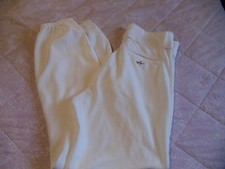 Alleson Adult Baseball Pants With Belt Loops  White Size Medium