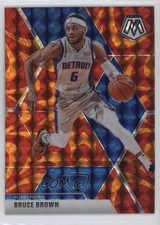 2019-20 Panini Mosaic Red Prizm Bruce Brown #57 1lu5