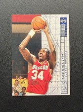 1994-95 Collector's Choice - Hakeem Olajuwon #381 Silver Foil Signature MINT