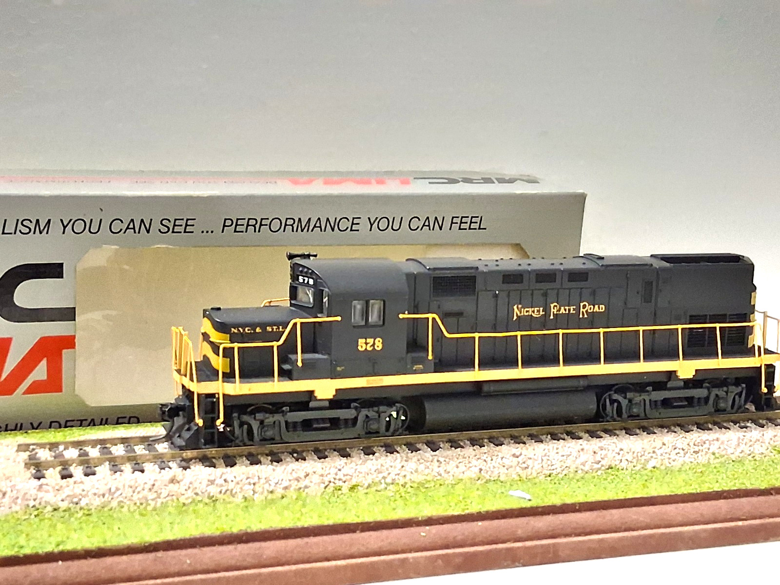 MRC LIMA ALCO C420 LOCOMTIVA 578 NICHEL PLATE ROAD PB 102 SCALA H0 753503
