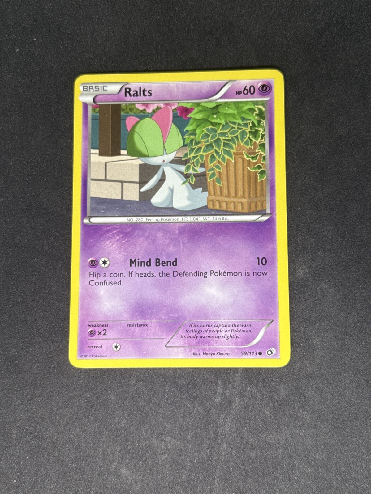 LP Ralts 59/113 Legendary Treasures Regular