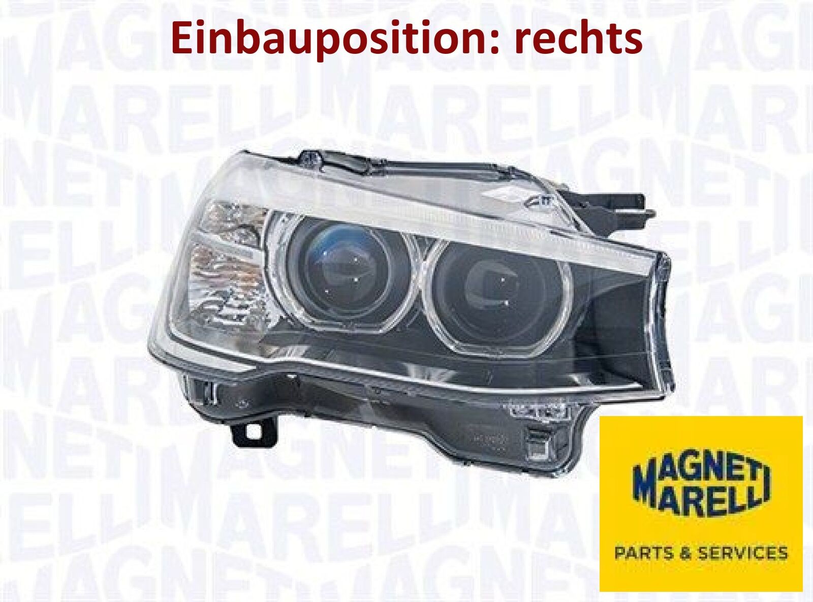 Magneti Marelli Orange Hauptscheinwerfer 710815029068 - Bild 3