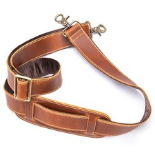 Full Grain Leather Bag Strap Replacement Adjustable Shoulder Strap for Bags