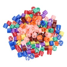 Clothes Hanger Markers Blank Tags Yellow 8 Multicolor, 200pcs