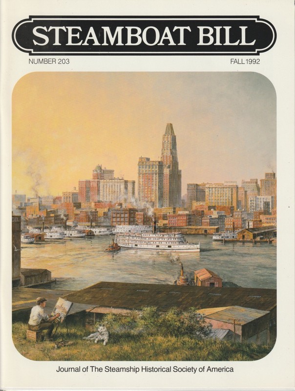 Steamboat Bill Number 203 Volume 49 No. 3 Fall 1992