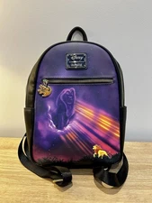 Disney Lion King Remember Who You Are Mufasa Simba Loungefly Backpack Bag 