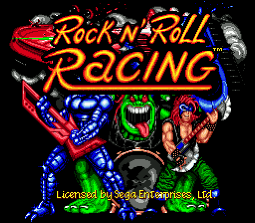 Rock 'n Roll Racing (Sega Genesis, 1994) for sale online | eBay