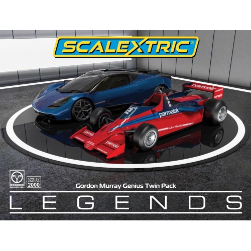 Scalextric Gordon Murray Coffret Cadeau Idéal pour Duo de Pilotes - 3